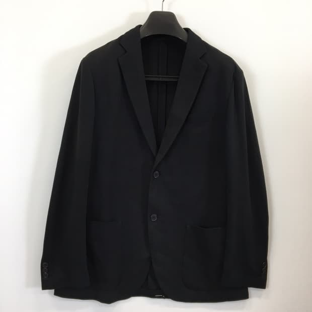 유니클로 코튼혼방 져지 콤비자켓 XL 블랙 