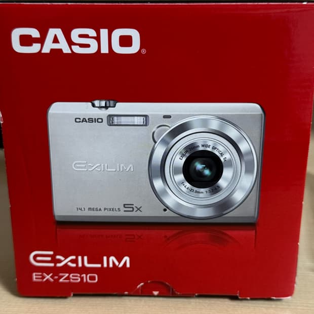 CASIO 디지털 카메라 EX-ZS10 빈티지 디카