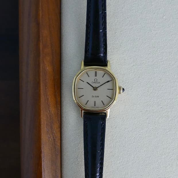 오메가 빈티지 드빌 카보숑 여성용 시계
