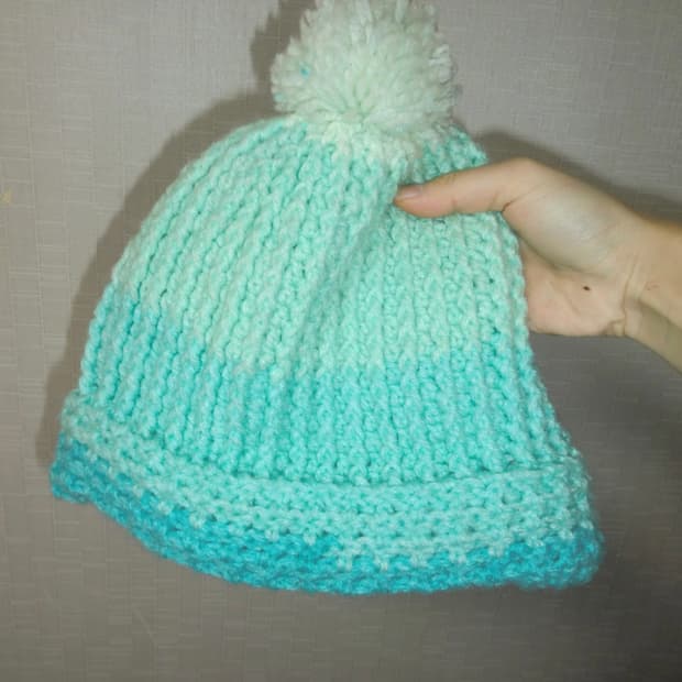 민트 폼폼 비니 빈티지 러블리 니혼진 모리걸 하구미