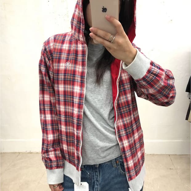 스투시 리버시블 집업