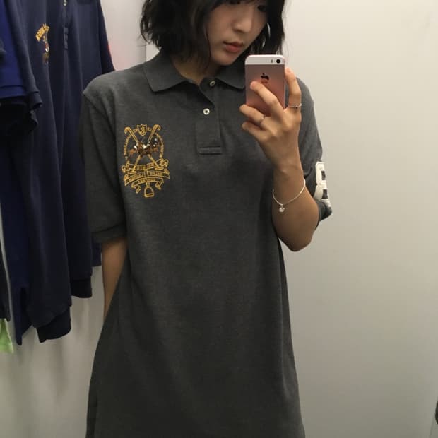 폴로 랄프로렌 NYC 카라 그레이