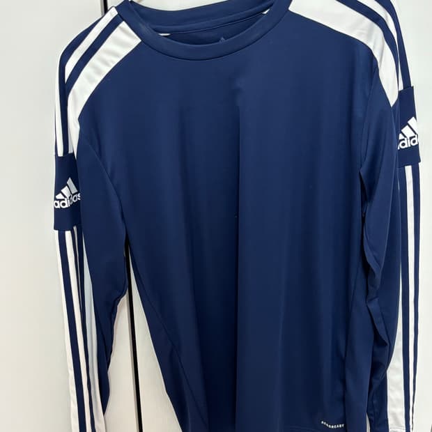 아디다스 스쿼드라21 긴팔 블루 