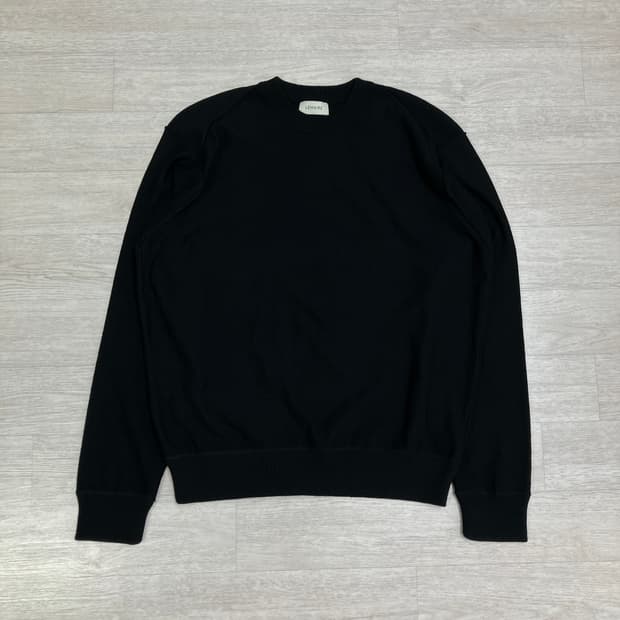 [M] 르메르 메리노울 니트 블랙