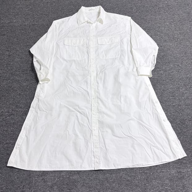 요지 야마모토 19ss 핸드 페인팅 롱 셔츠