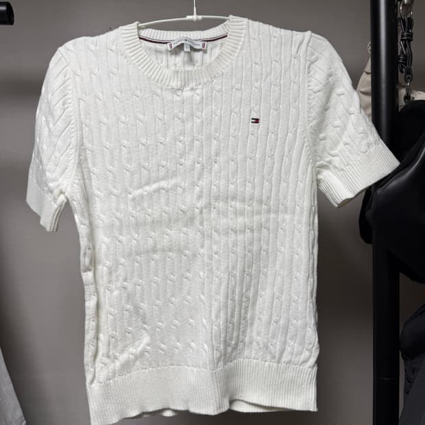 타미힐피거 반팔니트