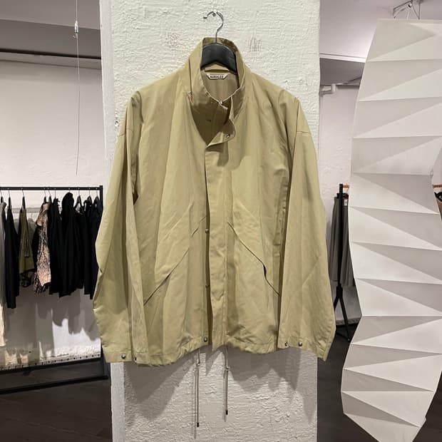 오라리 22aw 워시드 집업 자켓
