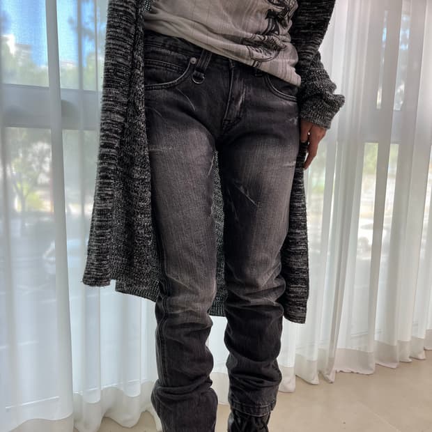 denim washing pants