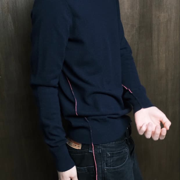 Helmut lang 스티치 니트 s