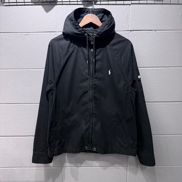 폴로 후드 바람막이 자켓