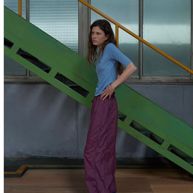 Nocontent Windshield Pants_wine 노컨텐츠