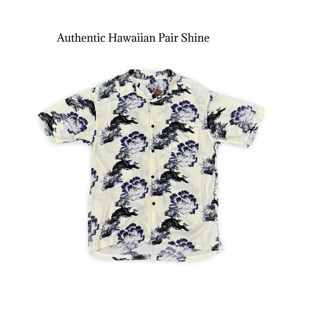 (100)Authentic Hawaiian 반팔 셔츠