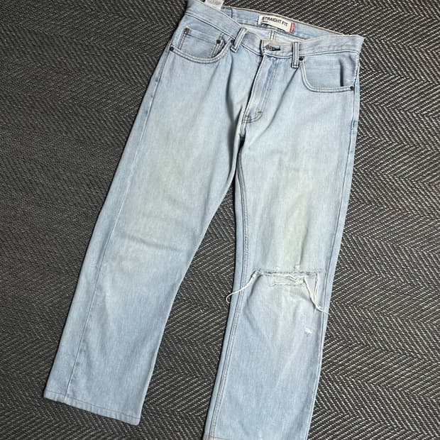 리바이스 505 스트레이트 핏 데님 팬츠y 5181