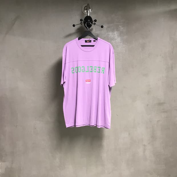 슈프림 X 언더커버 반팔 티셔츠 퍼플 L