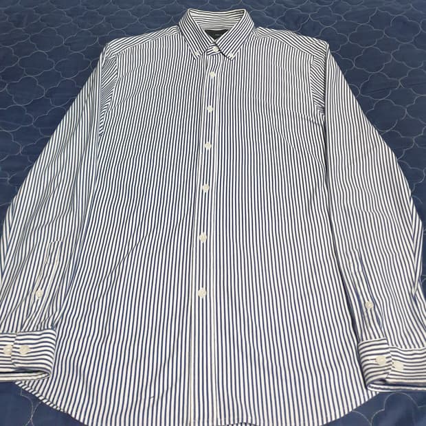 (신성통상) 앤드지 스트레치 폴리코튼 스트라이프 셔츠 (100)