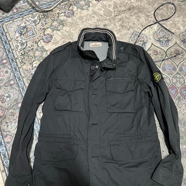 스톤아일랜드 데이브 자켓 13ss 블랙 L사이즈 팝니다