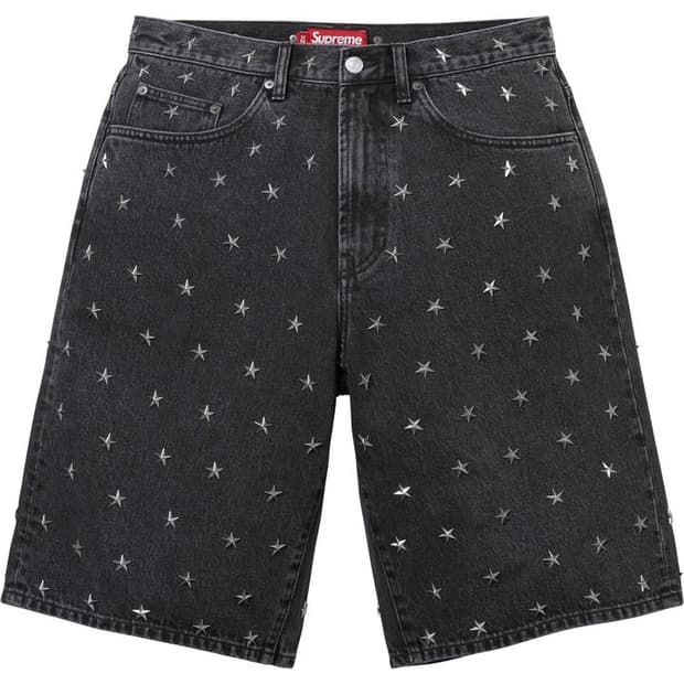 supreme starts studded baggy short 32