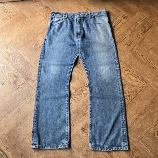 [38]리바이스 517 미디엄블루 플레어진 F3