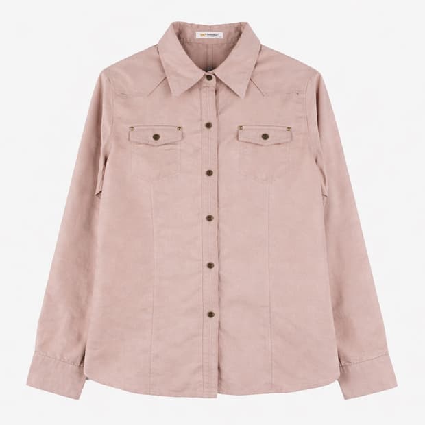 Blush Vintage Pocket Shirt