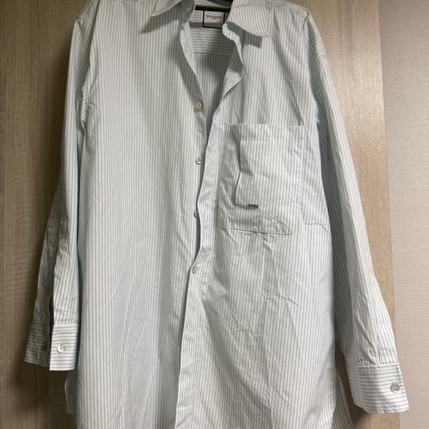 [46] 우영미 스트라이프 오버핏 셔츠