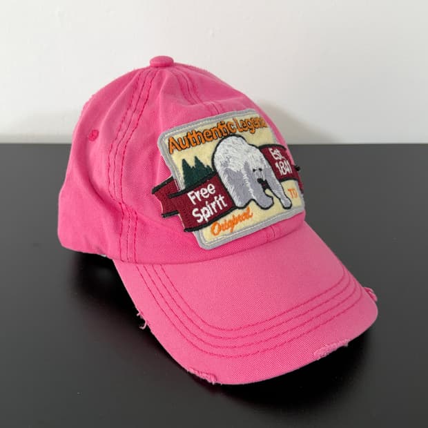 어센틱 빈티지 볼캡 모자