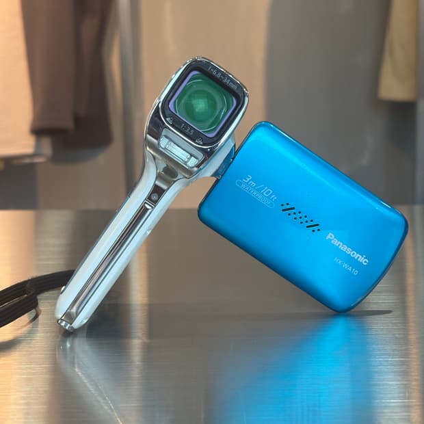 파나소닉 HX-WA10 블루 빈티지 디카/캠코더