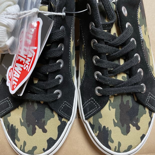 반스 클래식 카모 