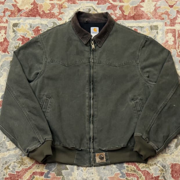 [칼하트] 00년산 오리지널 산타페 자켓 J14 모스 MOS (XL)