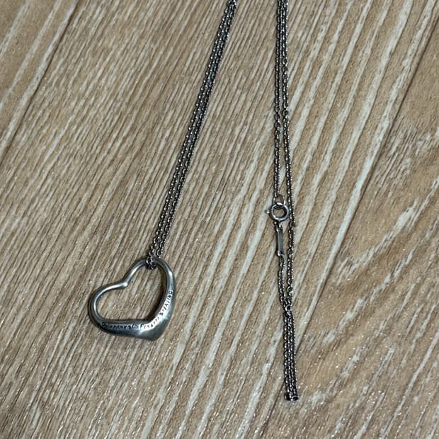 티파니앤코 엘사 페러티 오픈하트 목걸이