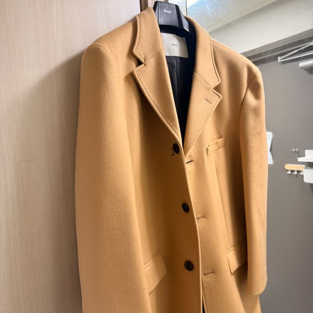 던스트 베이지 캐시미어xl 새상품(노택)