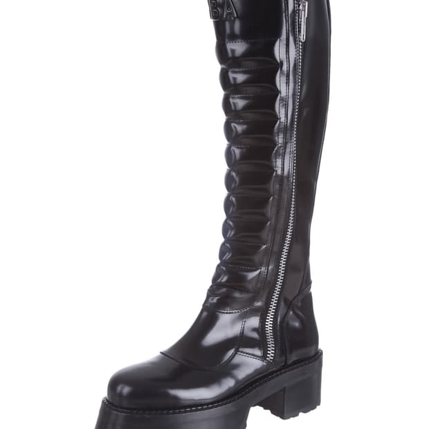 HBA HOOD BY AIR Centaur Knee high boots