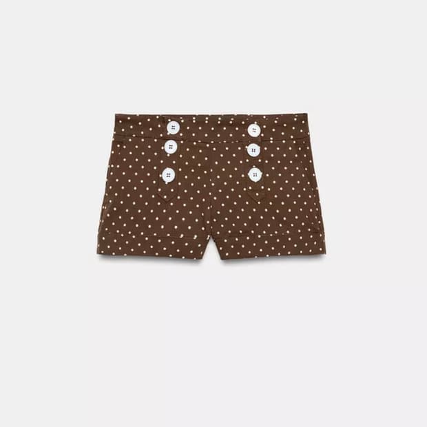 ZARA 자라 도트 쇼츠