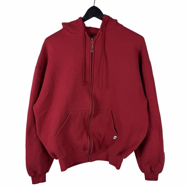 00s 러셀 애슬레틱 빈티지 후드 집업