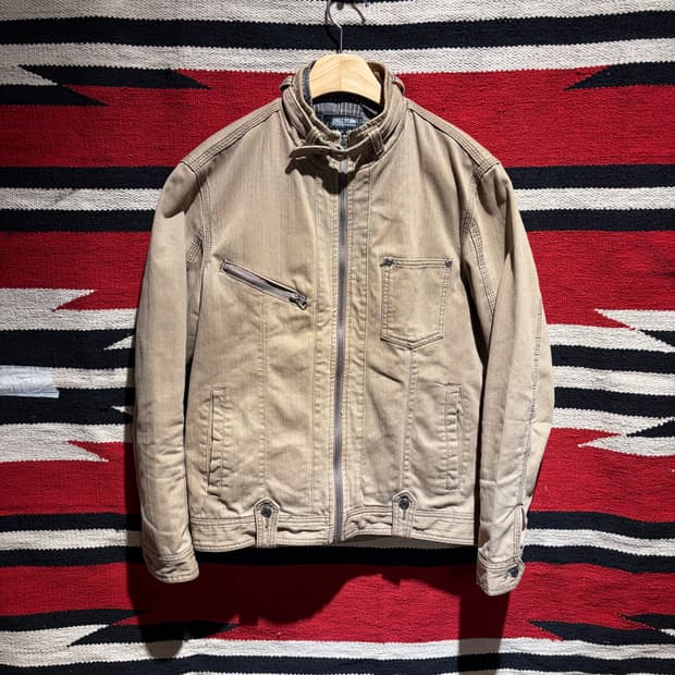 Windbreaker biker jacket / 클래식 바이커 라이더