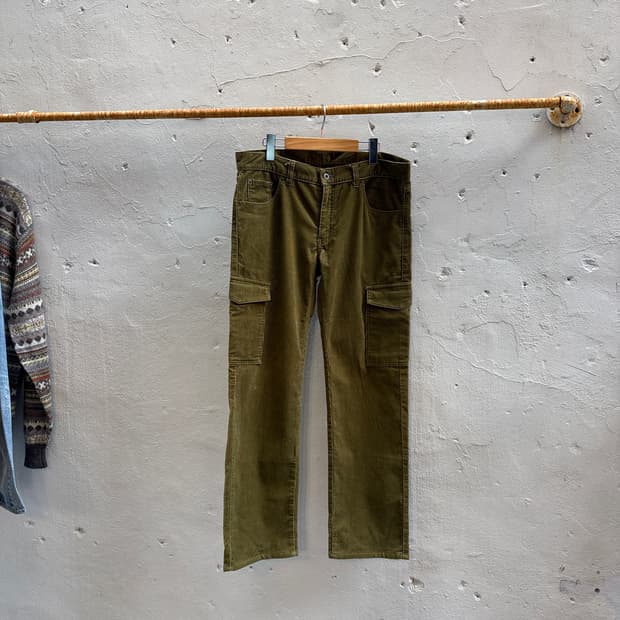 네이버후드 코듀로이 카고