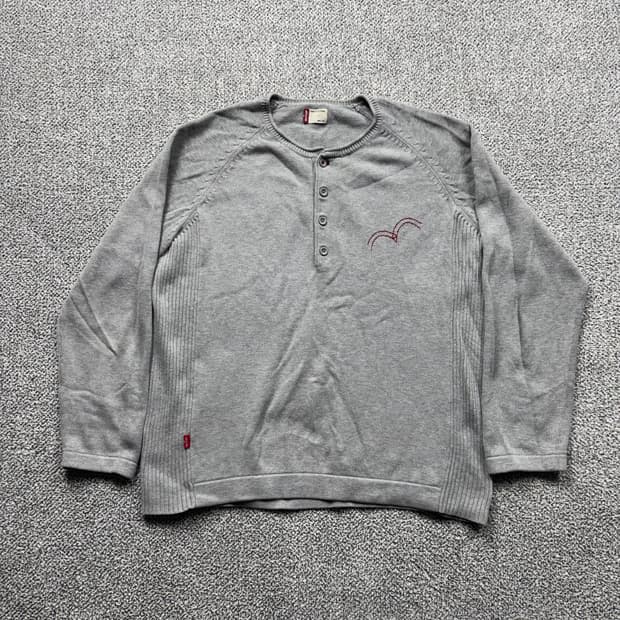 리바이스 헨리넥 니트 롱슬리브