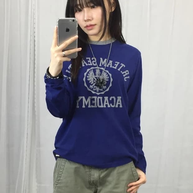 Jpn Seattle Academy Blue Long Sleeve