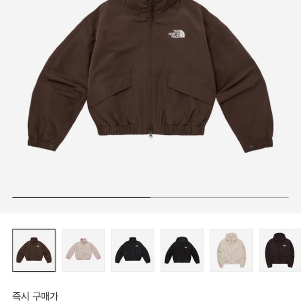 노스페이스 화이트라벨 닐턴 자켓 브라운 95(L)