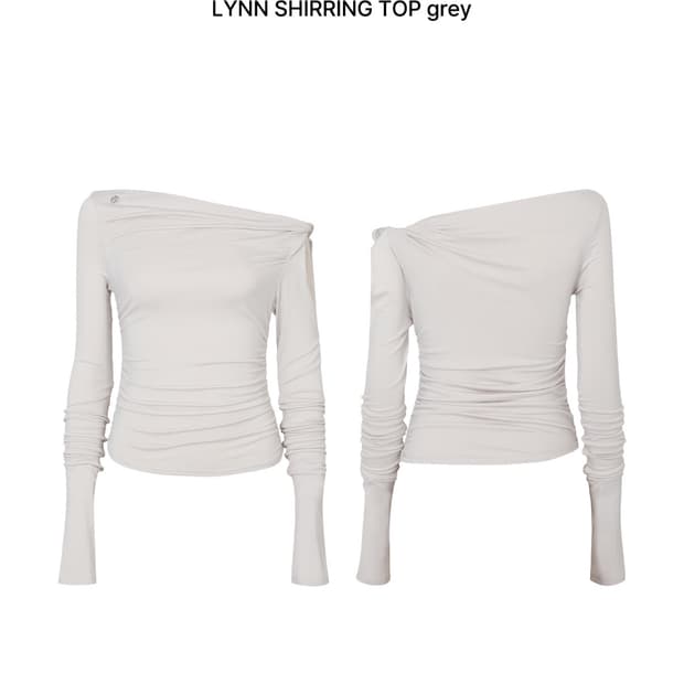페인오어플레져 린 셔링 탑 그레이