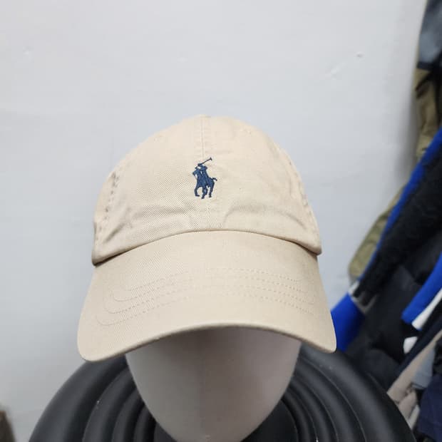 폴로 랄프로렌 베이지 볼캡 