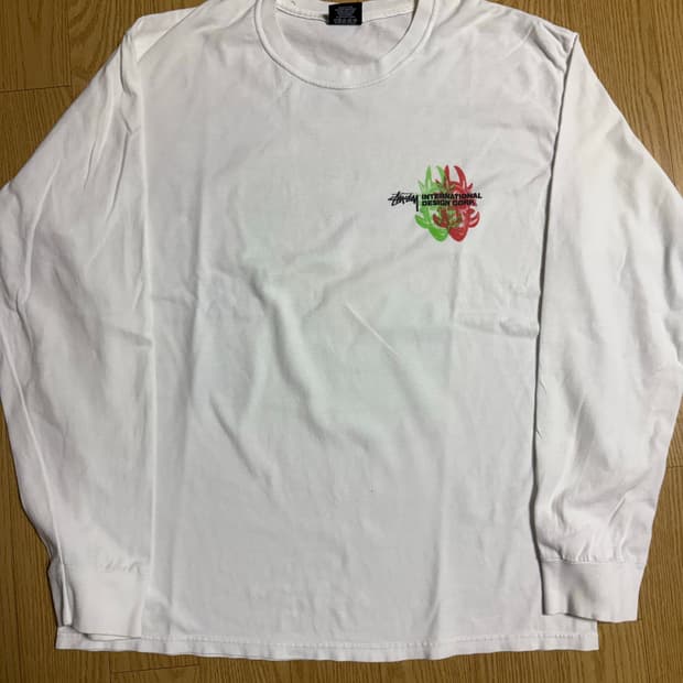 [L]스투시 인터네셔널 디자인 롱 슬리브