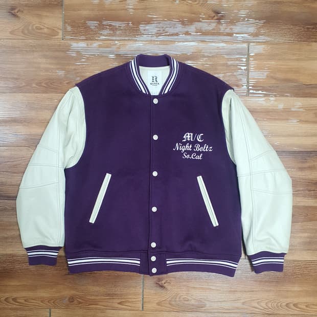 리오버 바시티 퍼플 자켓 M