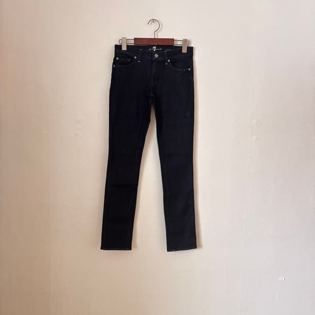 세븐진 25 슬림 데님 청바지 스판 미국 수입 정품 레귤러