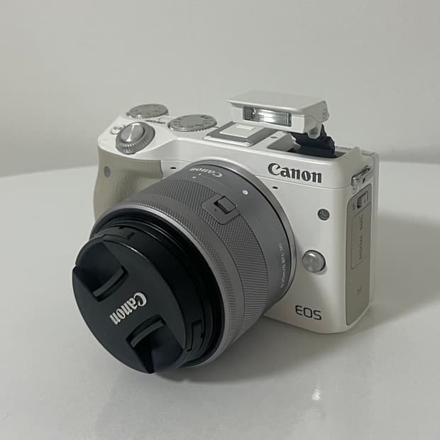 캐논 eos m3 카메라 화이트