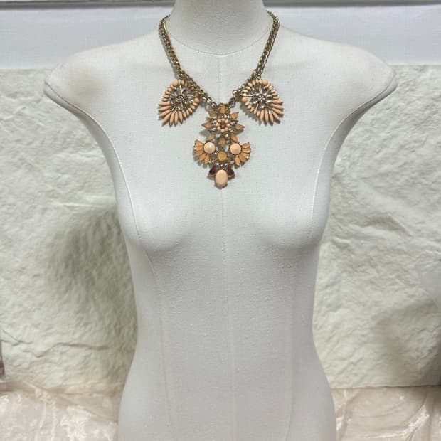 빈티지 중세 오리엔탈 쿠바체인 목걸이