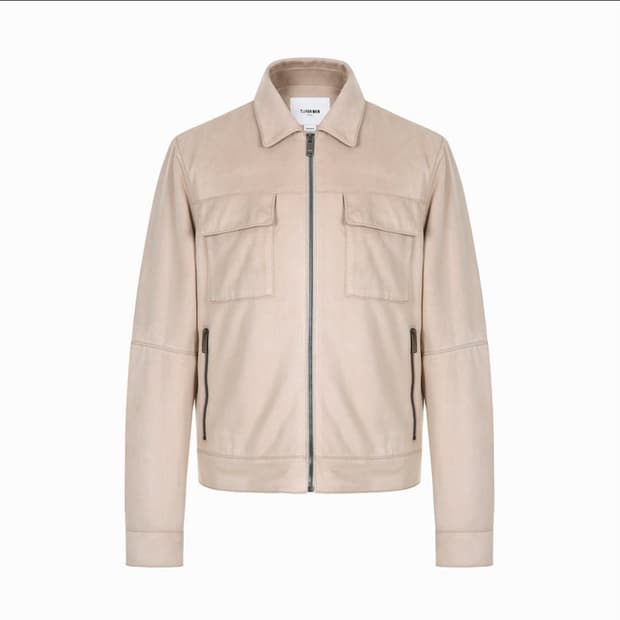 티아이포맨 스웨이드 트러커 자켓 105커스텀멜로우 시스템 타임 솔리드