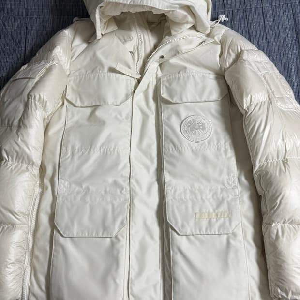 (S) 캐나다구스 스탠다드 익스페디션 후드 파카 패딩