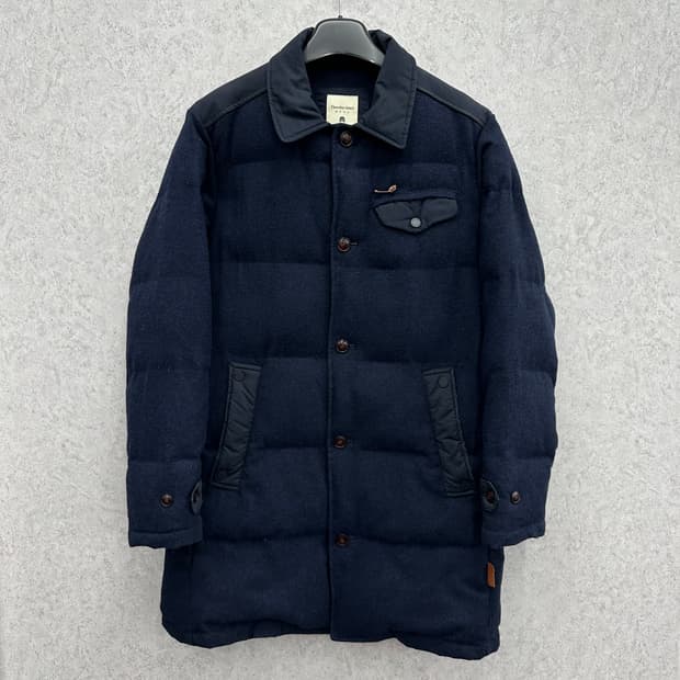 100 써스데이아일랜드 남자 웰론 울 코트 패딩