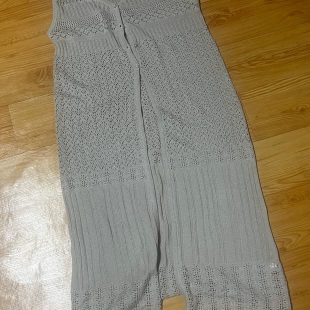 크로셰 롱 베스트