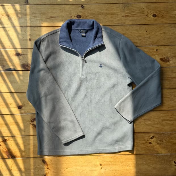 브룩스브라더스 하프집업 플리스 아노락